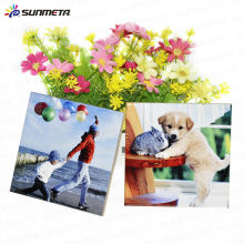 Sunmeta factory wholesale supply high quality white coated ceramic tiles for sublimation printing